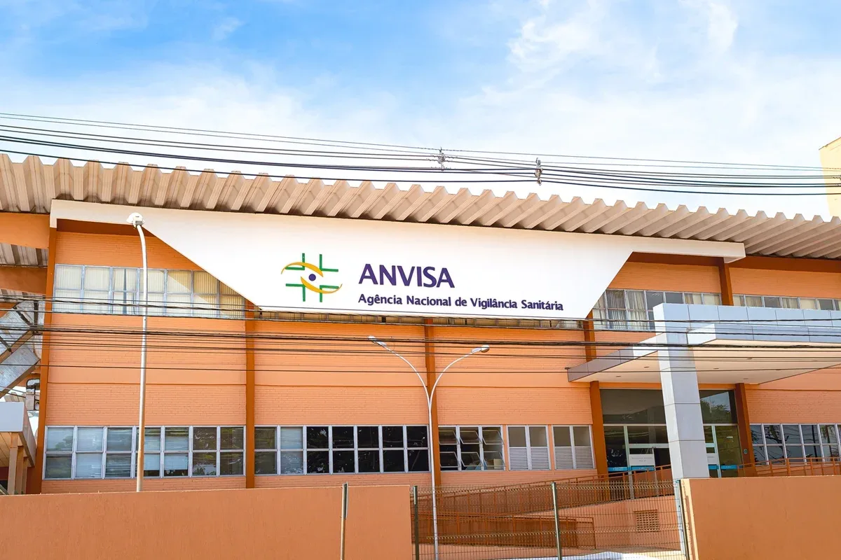 Fachada da sede da Anvisa em Brasília.