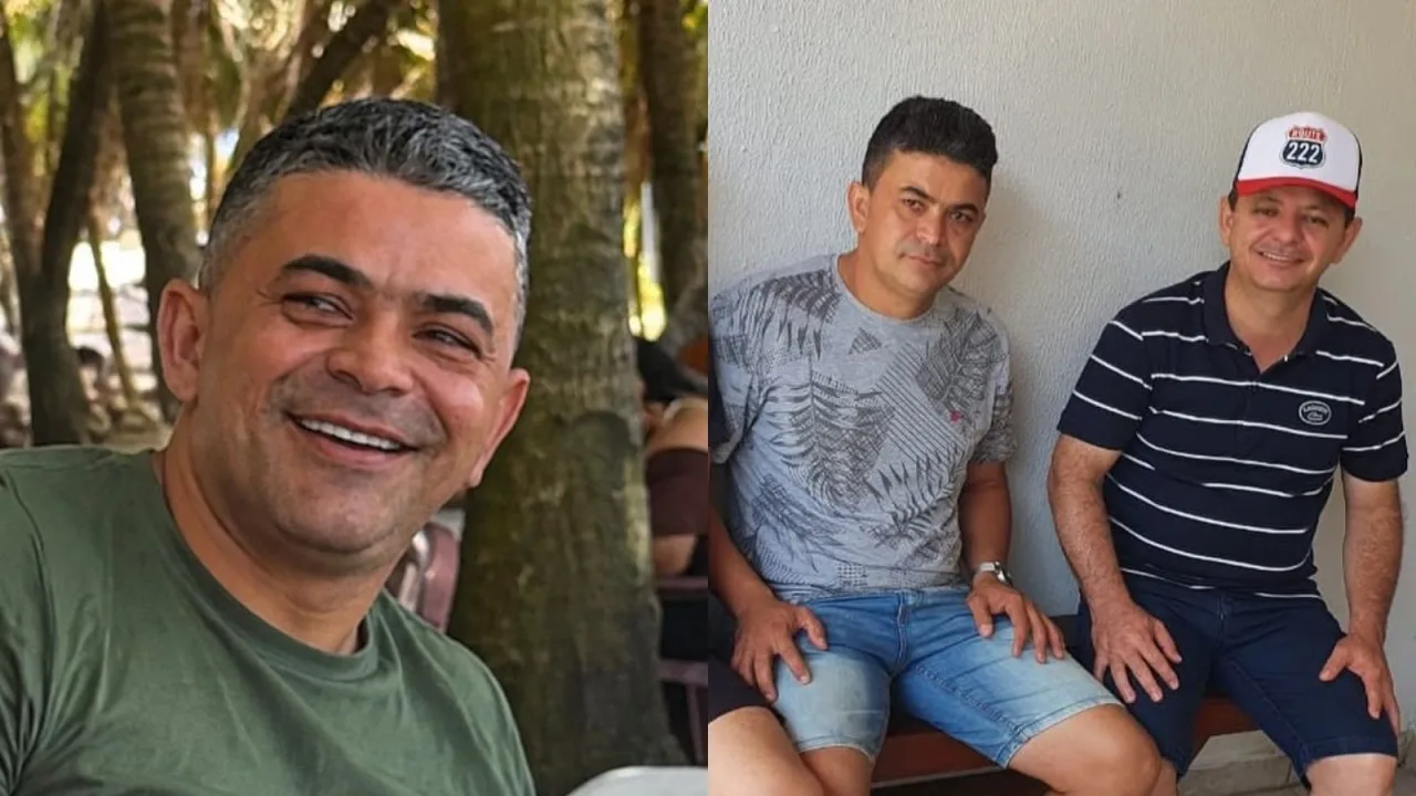 Valtenir Costa ao lado do deputado Nizo Costa em registro fotográfico.