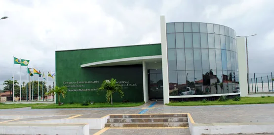 Fachada de unidade de saúde na região da Ibiapaba.