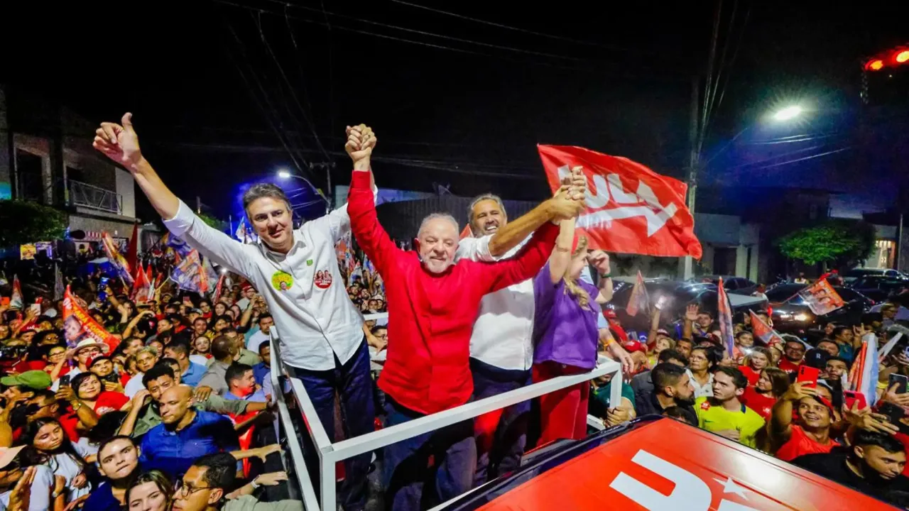 Gráfico ou imagem representativa da votação de Lula nas eleições de 2026 no Cariri.