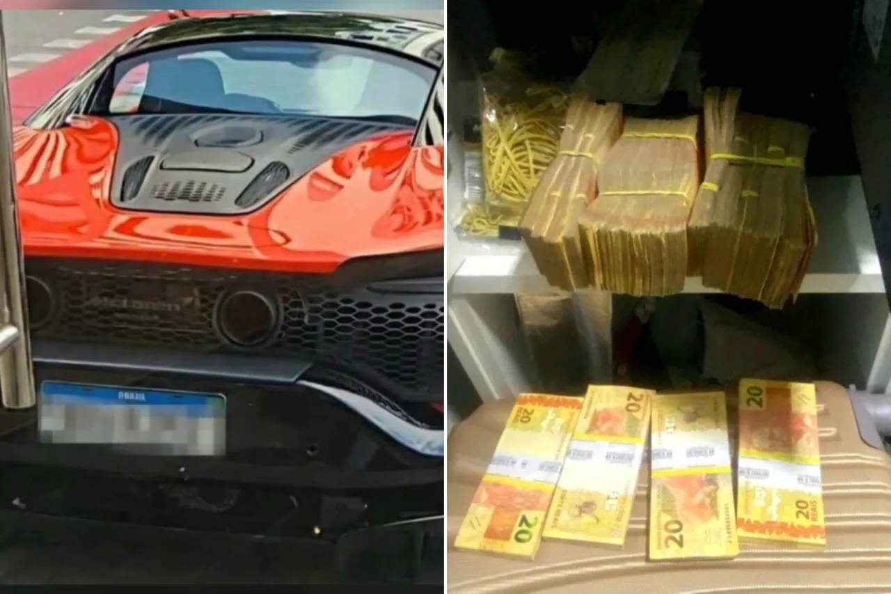 Equipes da Polícia Federal em diligência durante a Operação Insidioso.