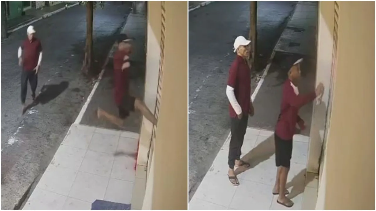 Fachada de loja de provedor de internet pichada com ameaças em Alcântaras