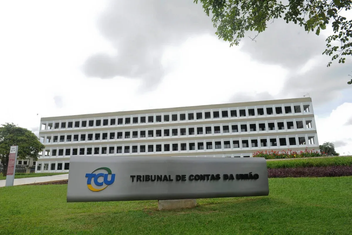 Fachada do edifício do Tribunal de Contas da União (TCU).