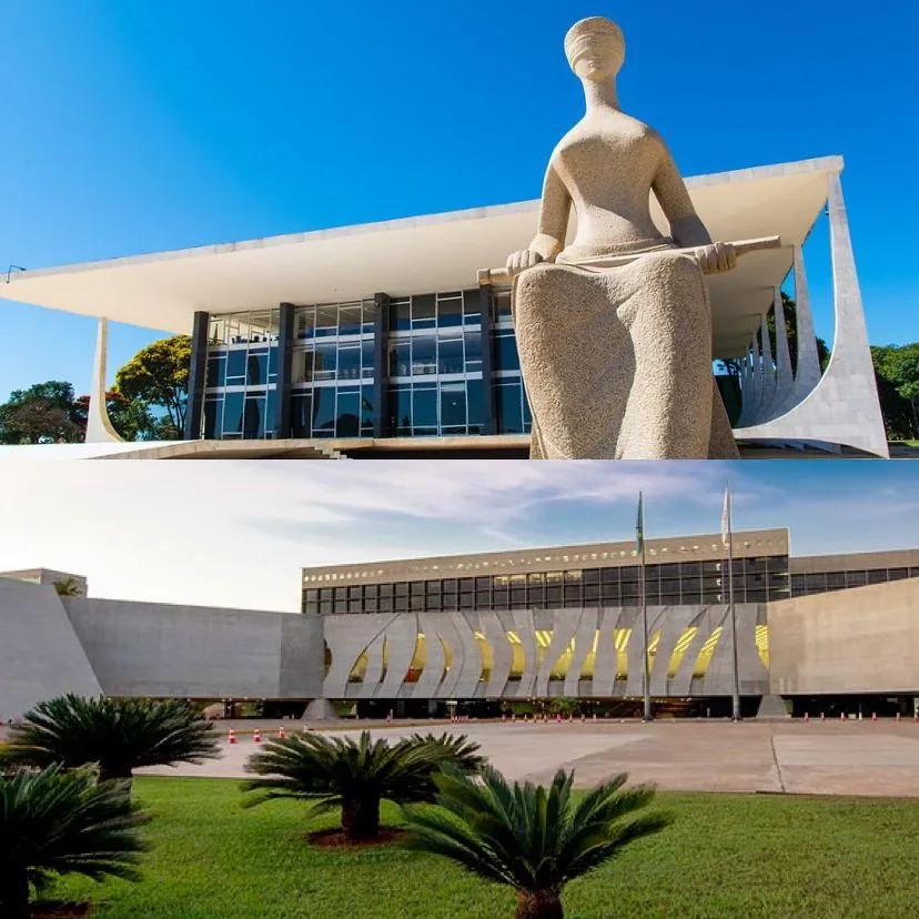 Placa de sinalização de trânsito e documentos de veículo sobre mesa.