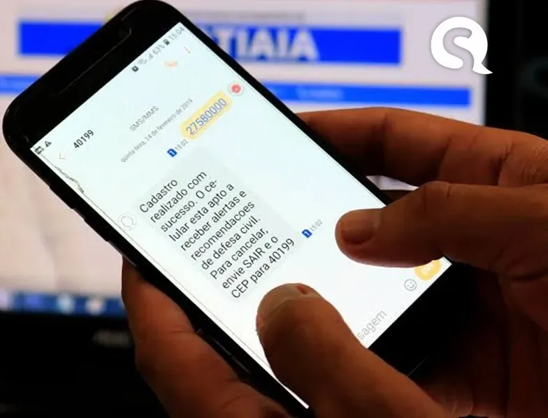 Defesa Civil do Ceará cadastra população para receber alertas por SMS