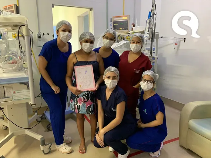 Recém-nascidos internados na UTI Neonatal da Santa Casa de Misericórdia de Sobral ganham festa de “mêsversário”