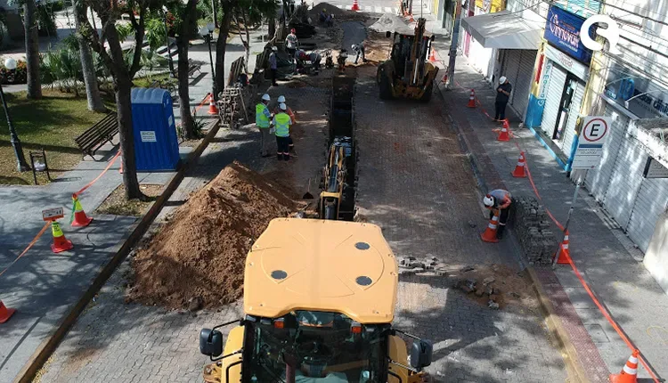 Centro Histórico de Sobral será o 1º do Ceará a ter fiação subterrânea