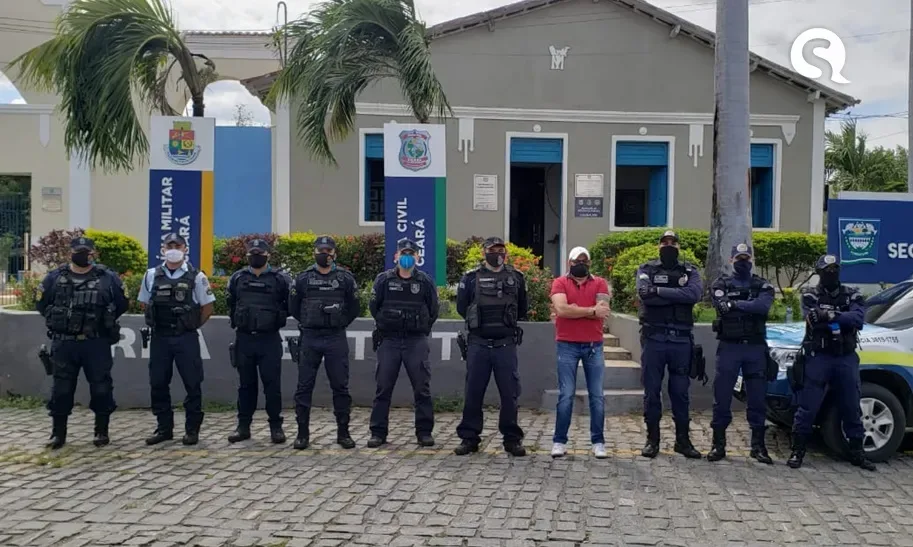 Comandante do 3° BPM Charles Robert foi recepcionado no município de Forquilha-CE