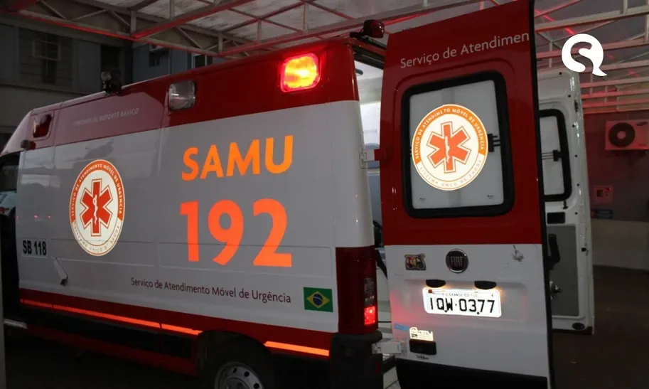 Câmera de seguranla registra momento em que pampa atropela duas mulheres em uma moto em Sobral