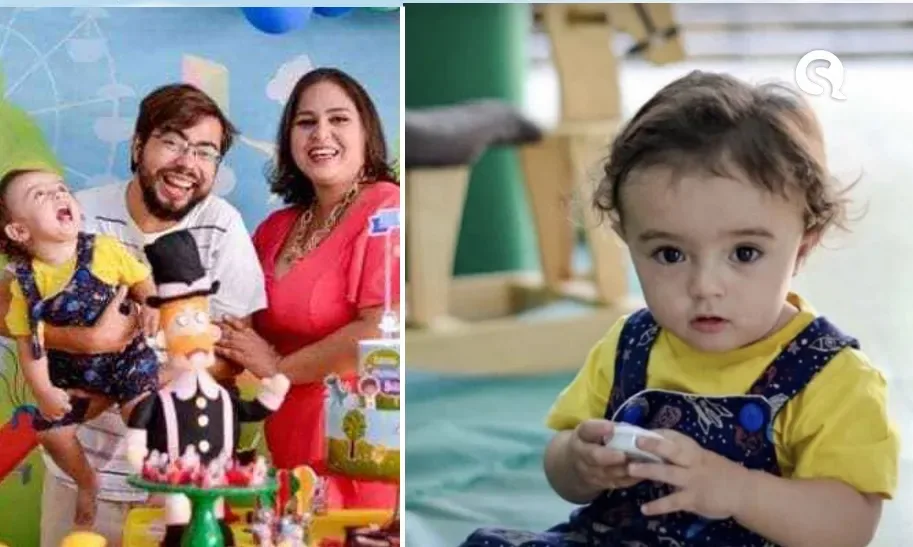 “Foi um guerreiro, filho”, diz mãe sobre criança de um ano que morreu por Covid-19 em Sobral