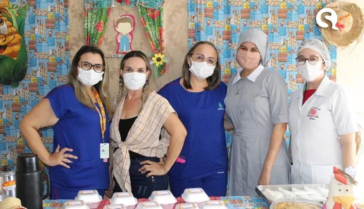 Santa Casa de Misericórdia de Sobral realiza momento junino com mães e recém-nascidos internados