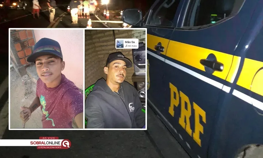 Acidente de trânsito com duas vítimas fatais em Cariré-CE