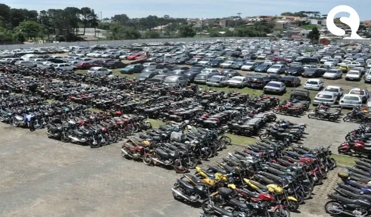 Neste fim de semana, Detran realizará leilão virtual de carros, motos e sucatas