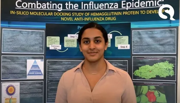 Adolescente descobre molécula que impede infecção pelo novo coronavírus