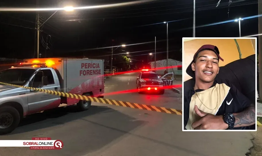 Jovem é assassinado na madrugada desta quinta-feira (08) no bairro Alto Novo em Sobral