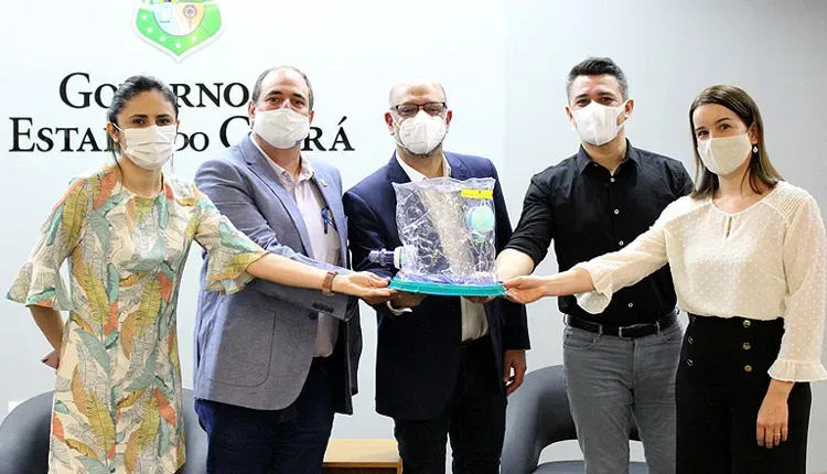 Criado no Ceará, capacete Elmo recupera pacientes com Covid-19 e reduz em 60% necessidade de internação em leitos de UTI