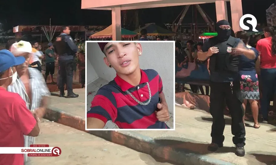 Jovem é executado em parque de diversões em Forquilha-CE