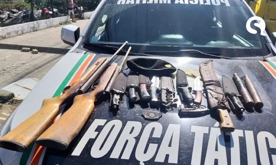 Apreensões de armas de fogo no Ceará crescem 14,26% de janeiro a novembro