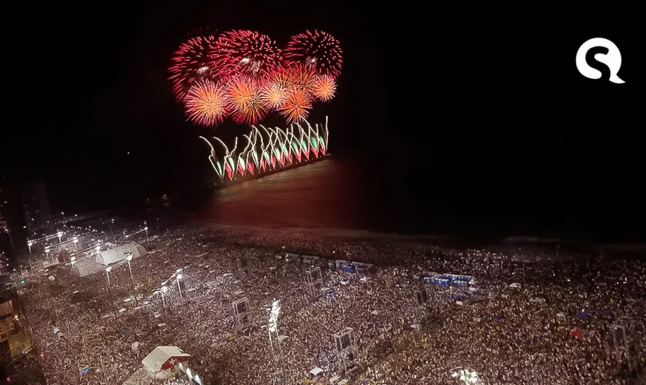 Aterro da Praia de Iracema não terá queima de fogos no Réveillon 2021