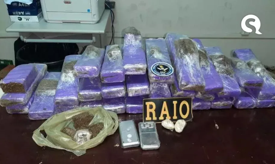 Dois jovens são presos com mais de 30 kg de maconha e crack em Jijoca de Jericoacoara, no Ceará