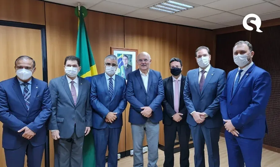 Deputado Moses Rodrigues participa de audiência com Ministro da Educação