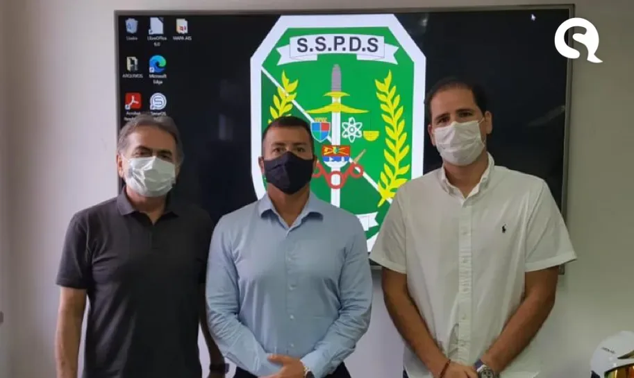 Segurança Pública volta a ser pauta de prefeito de Forquilha junto ao Governo do Estado