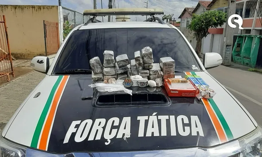 Dois traficantes são presos com quase 15 kg de drogas em Sobral