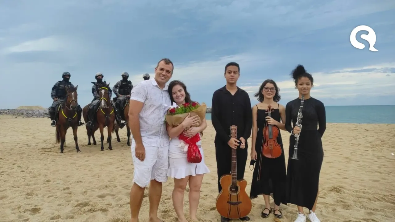 Noivado na Praia de Iracema é interrompido pela PM para cumprimento de decreto