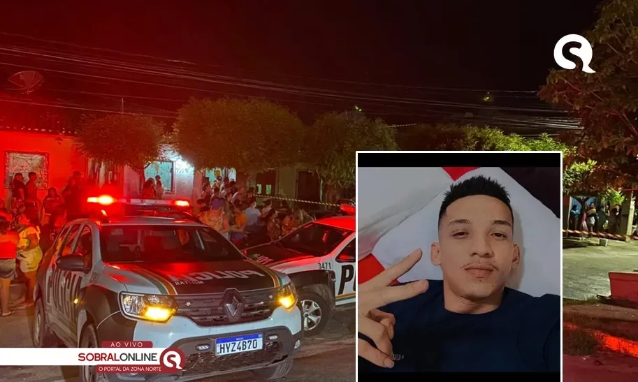 Jovem é morto na calçada de residência em Sobral