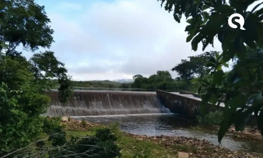 Açude São Vicente, em Santana do Acaraú, é o 4º reservatório a sangrar em 2021