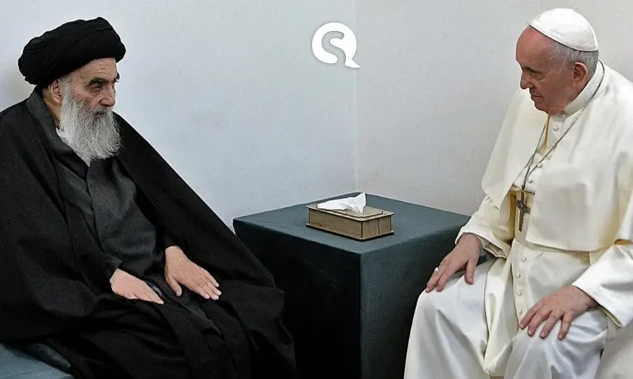 Papa Francisco tem encontro histórico com principal clérigo xiita do Iraque