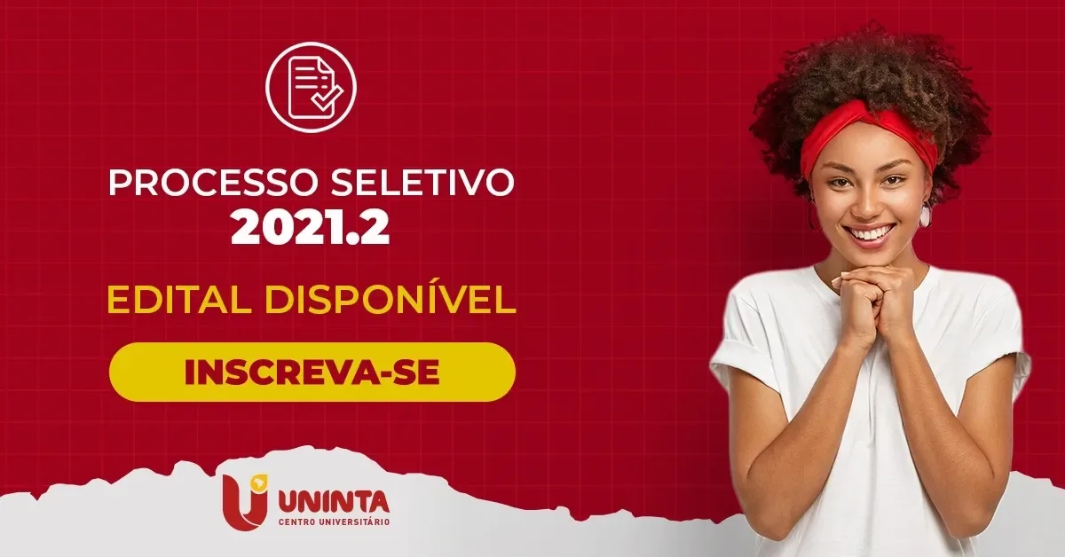 UNINTA inicia inscrições para o Processo Seletivo 2021.2 abrir loja