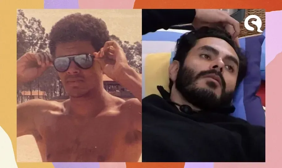 BBB21: Pai de Rodolffo posta fotos antigas e defende filho de ataques