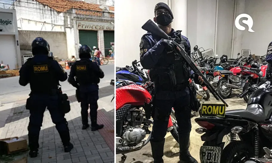 ROMU de Sobral recupera motocicleta minutos após ser roubada