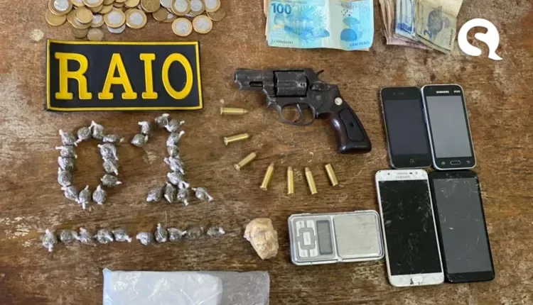 Mãe, filha e genro são presos pela PMCE com arma e drogas em Sobral