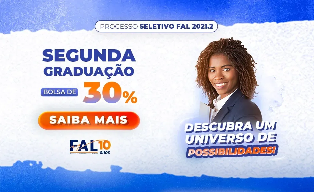 FAL oferece desconto exclusivo para quem deseja a segunda graduação