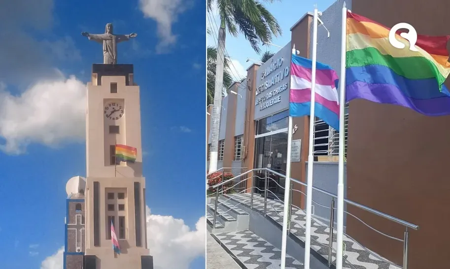 Mês do Orgulho LGBT | Locais públicos de Massapê recebem bandeiras LGBTQIA+