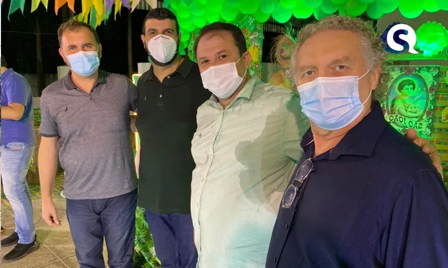 Moses e Oscar Rodrigues prestigiam Convenção de James Bel e Filipão, em Martinópole