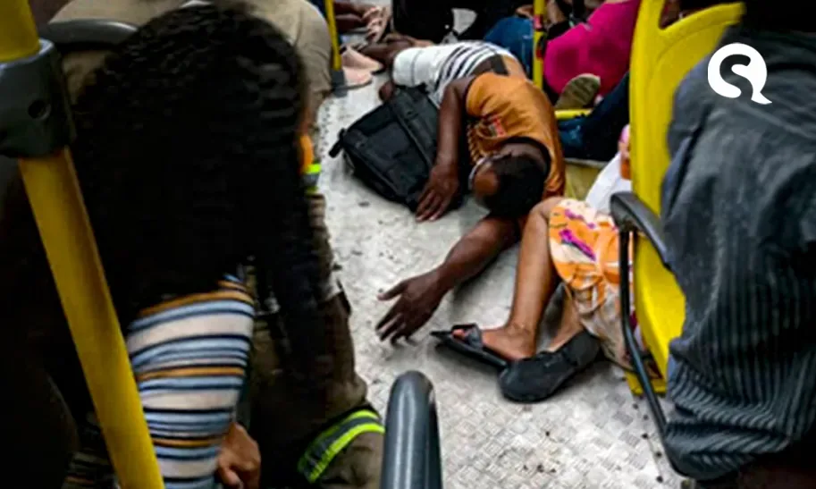 Cinco pessoas são baleadas durante assalto a ônibus; uma morreu