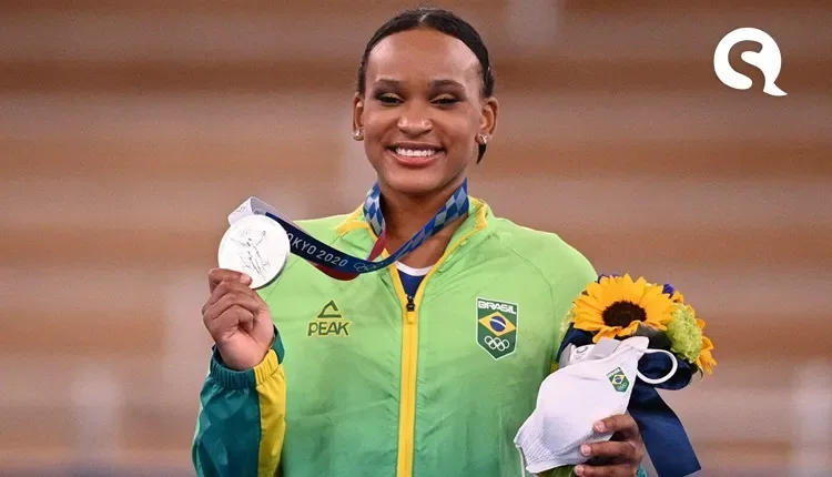Rebeca Andrade conquista medalha de prata na final individual geral da ginástica; veja notas