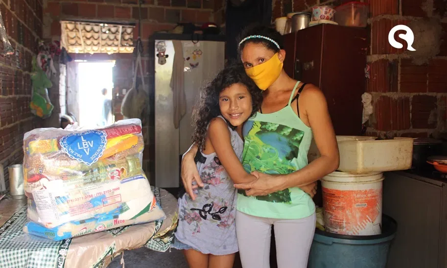 Campanha Natal Permanente da LBV inicia a entrega de 45 toneladas de alimentos