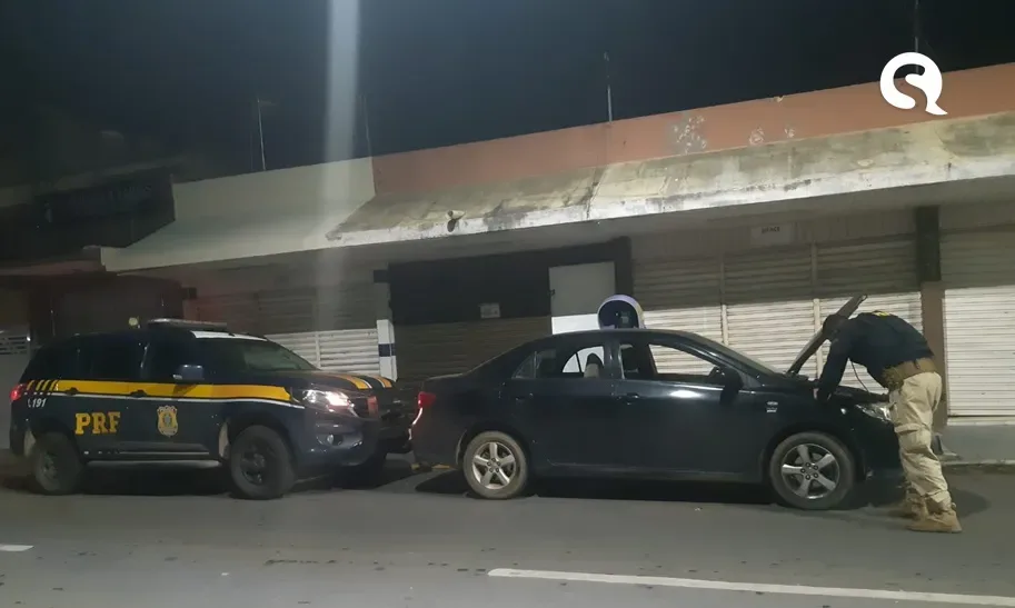 Polícia Rodoviária de Sobral recupera veículo roubado na Paraíba