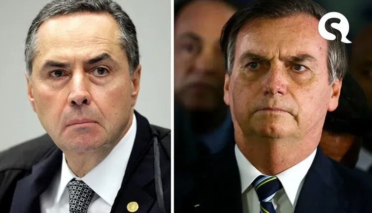 Após participar de atos, Bolsonaro ataca Barroso: “Se acha o máximo”