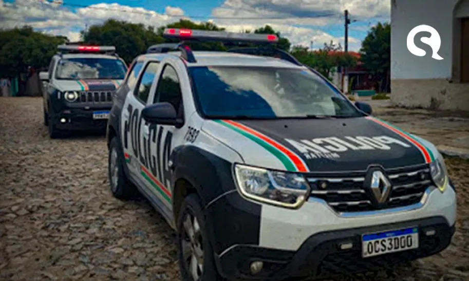 Dois homens armados com espingarda e facão praticam assalto em Santa Quitéria