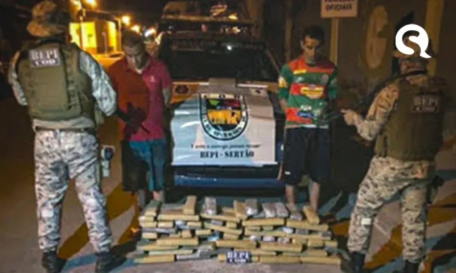 Polícia acha droga em ônibus que estava apreendido há quase um ano em delegacia no Ceará