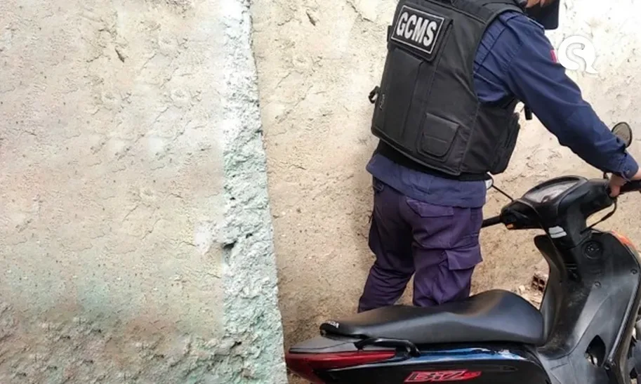 Guarda Civil Municipal recupera moto roubada nesta segunda-feira (09/08)