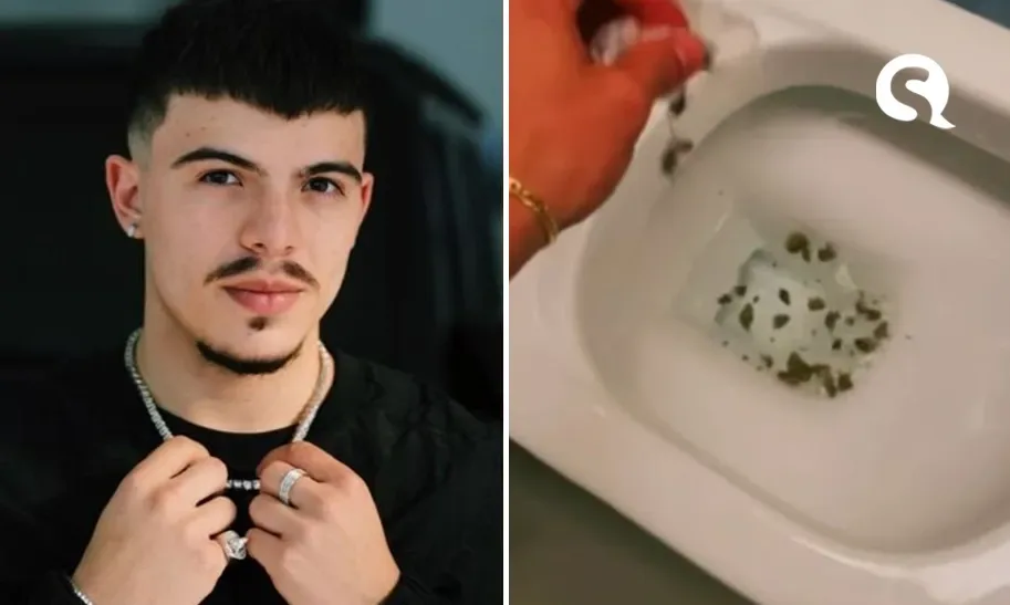 Após conversão, Thomaz Costa posta vídeo jogando maconha na privada