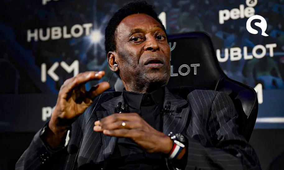 Pelé passa por cirurgia após descobrir tumor e diz estar se sentindo bem