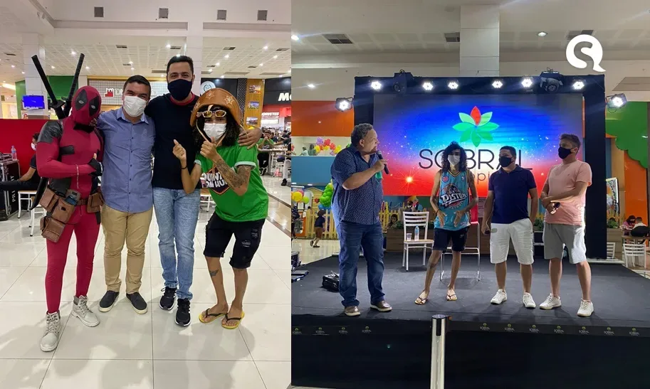 Quintou com Humor, do Sobral Shopping é sucesso de público