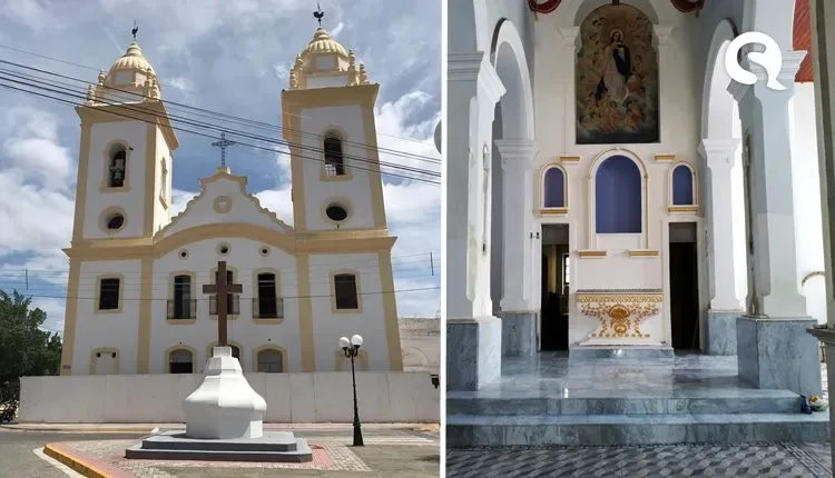 Patrimônio| Restauração da Igreja Menino Deus no Centro Histórico de Sobral entra em fase final